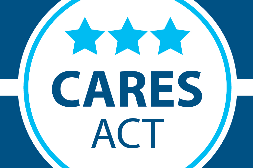 CARES Act logo graphic