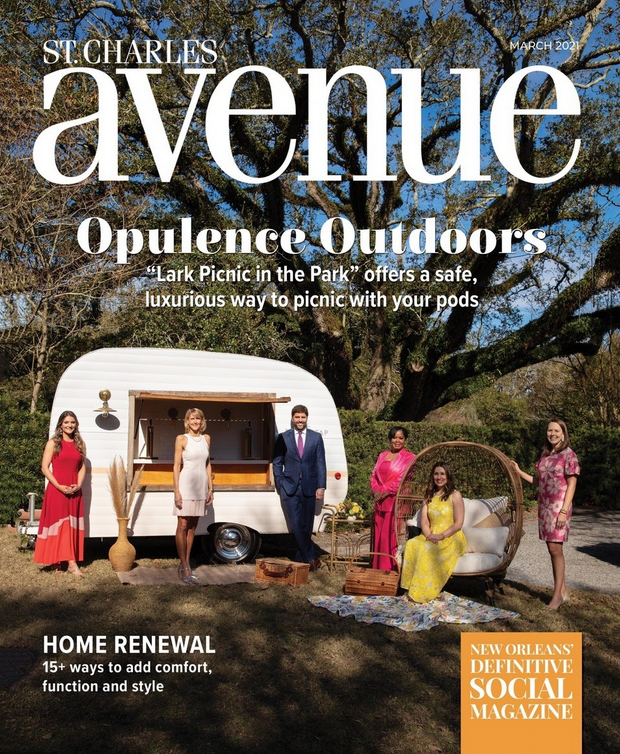 St. Charles Avenue magazine feature with New Orleans attorneys, Chehardy Sherman Williams