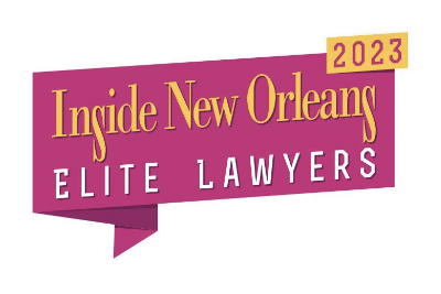 Inside New Orleans magazine 'Elite Lawyers' designations logo