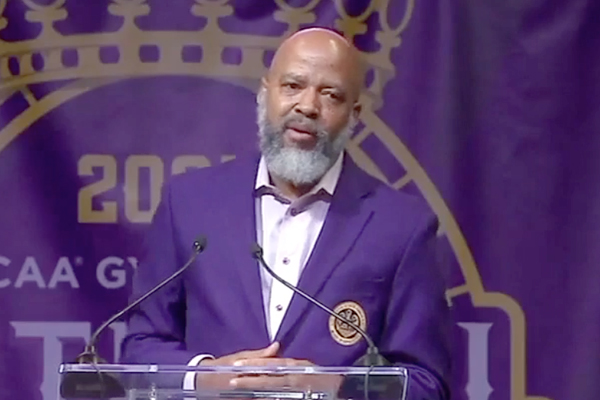 Attorney James Williams for LSU Women's Gymnastics team