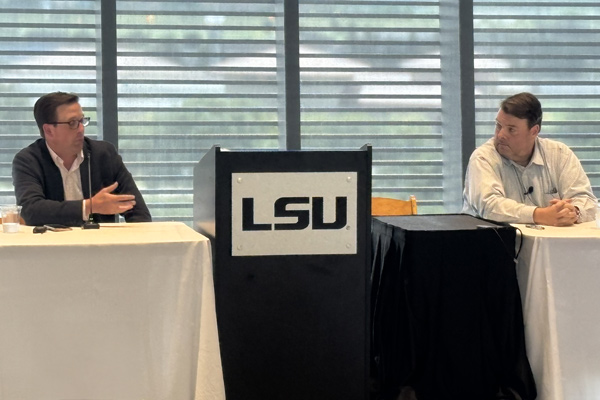 Conrad Meyer Speaks at LSU - Chehardy Sherman Williams